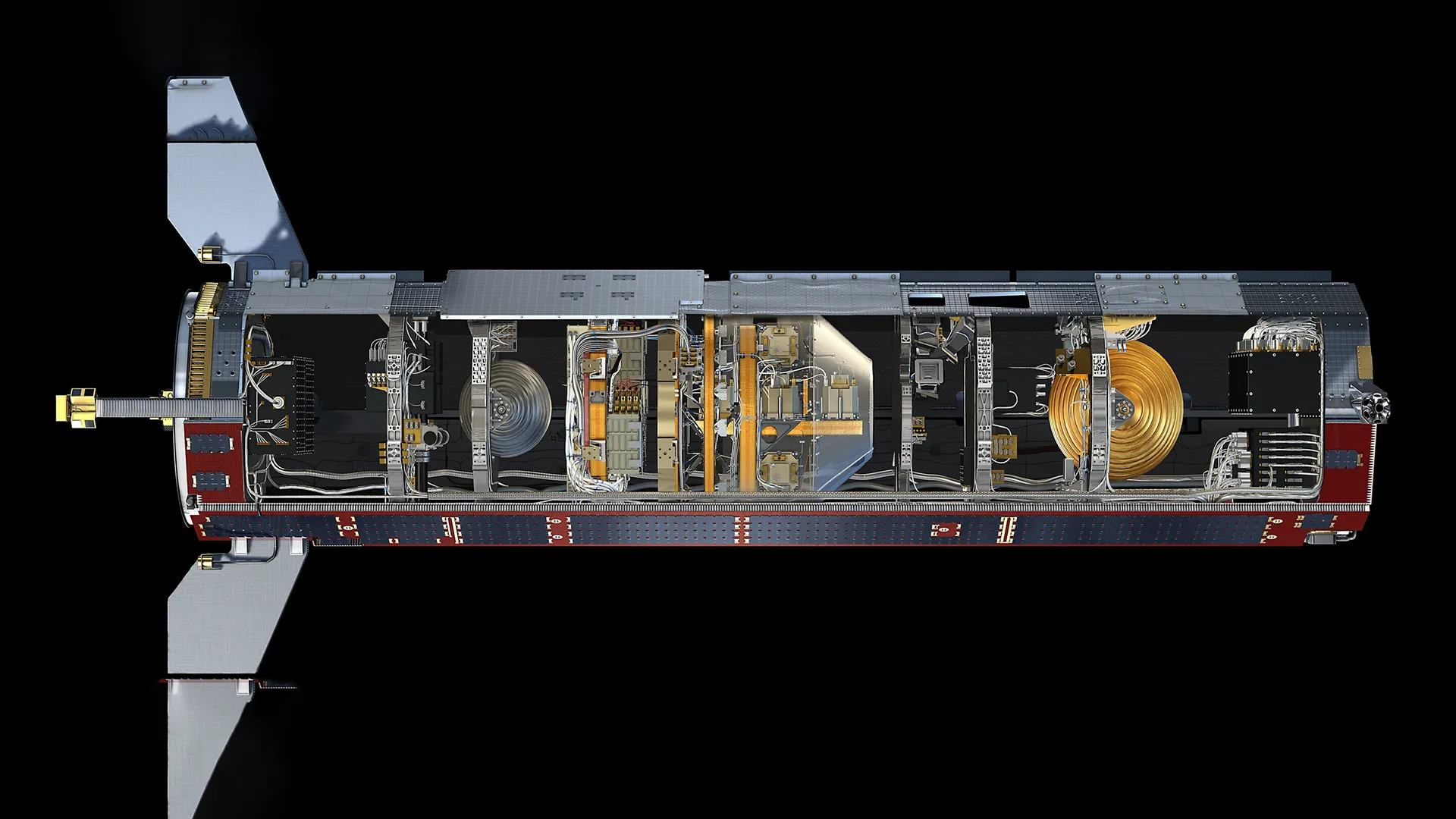 اجزای داخلی ماهواره