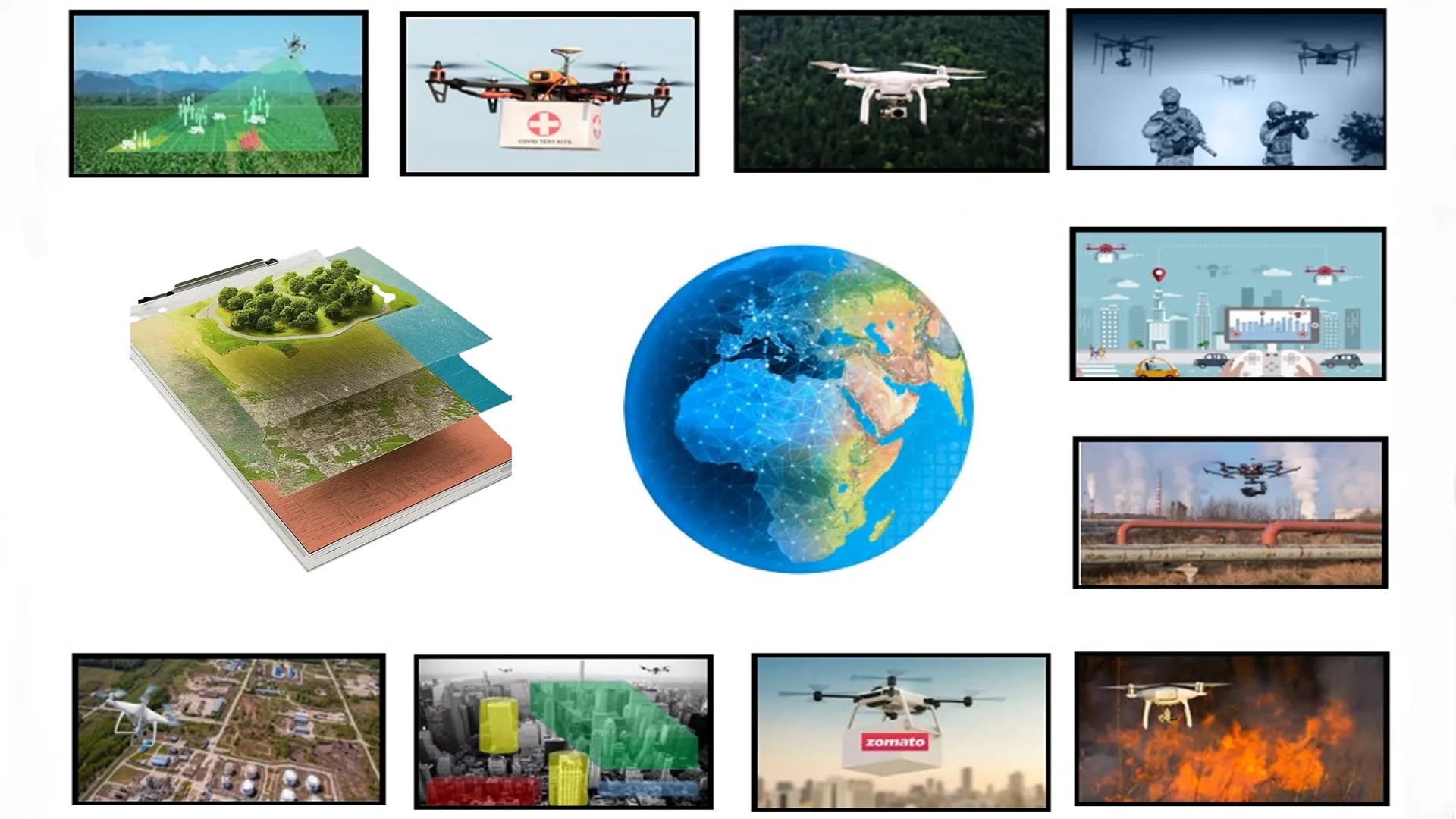 تلفیق فناوری در مدیریت اراضی ملی:gis، پهپاد و سامانه دیجیتال