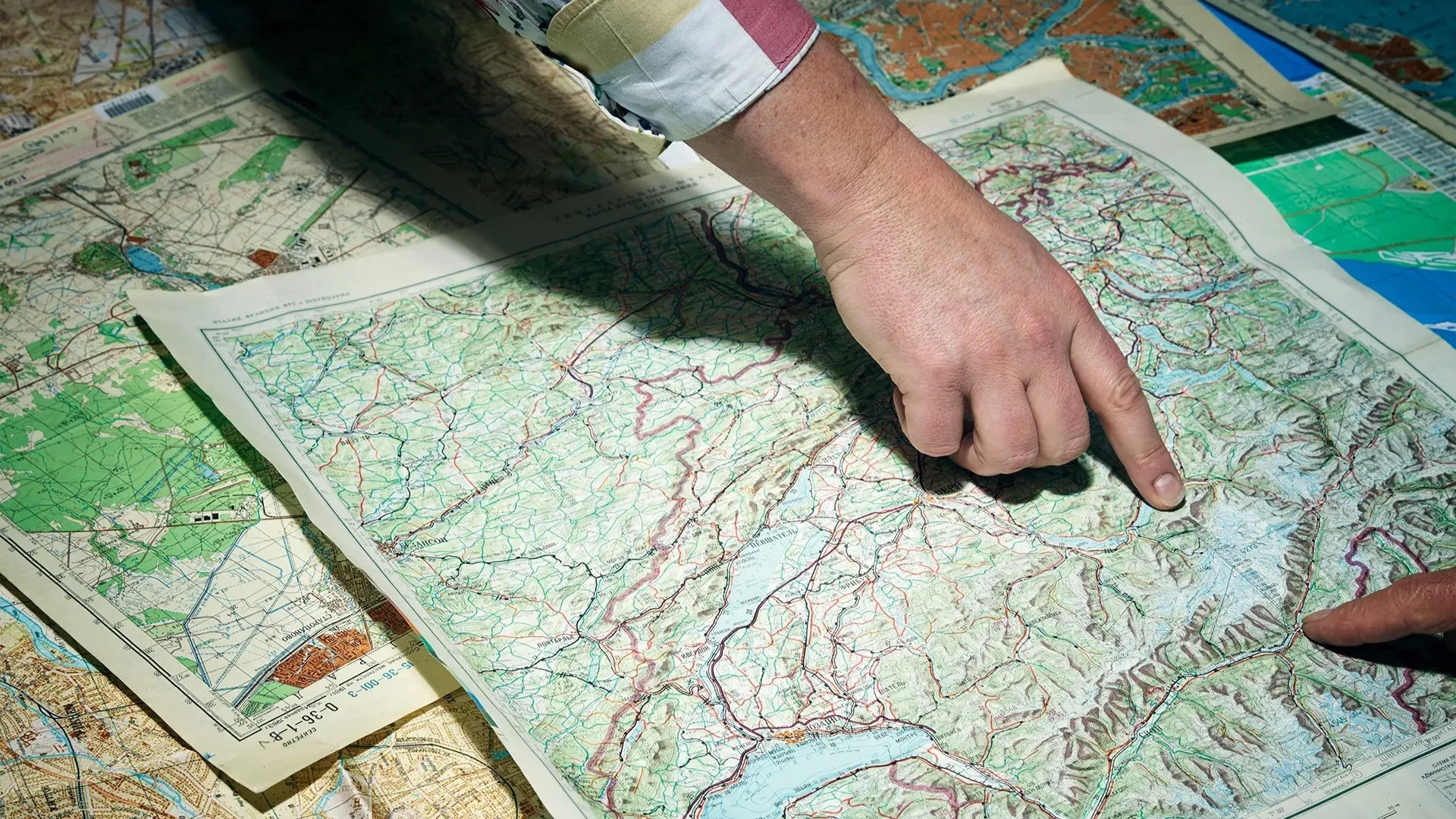 نقشه های نظامی