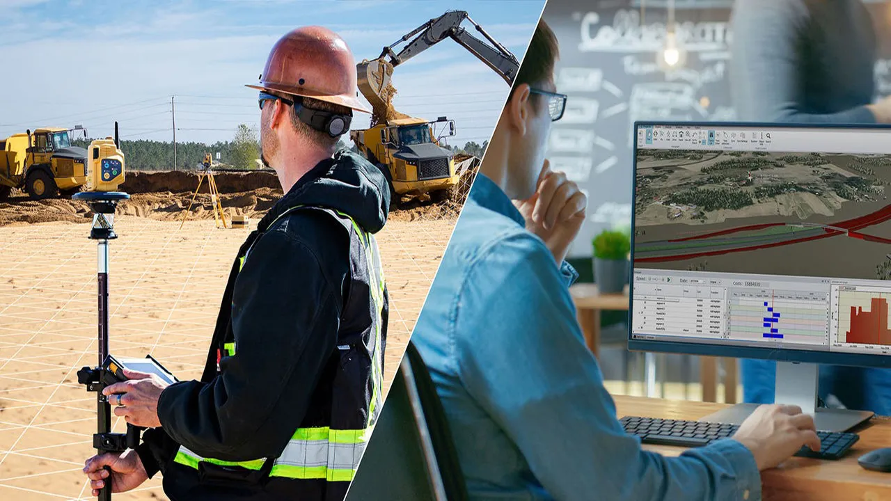 نقشه برداری دفتری و اجرایی