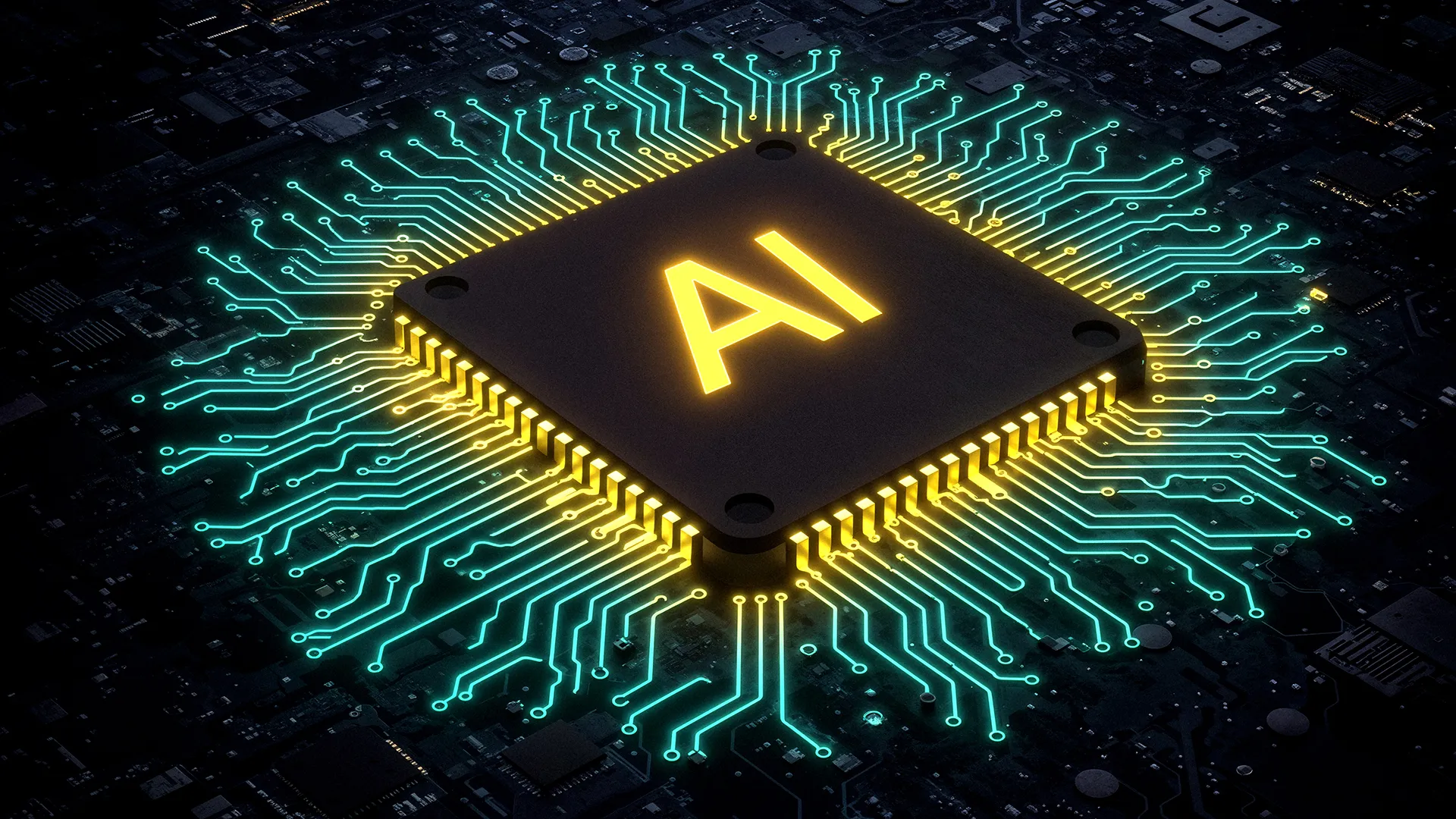 برد مدار تراشه هوش مصنوعی