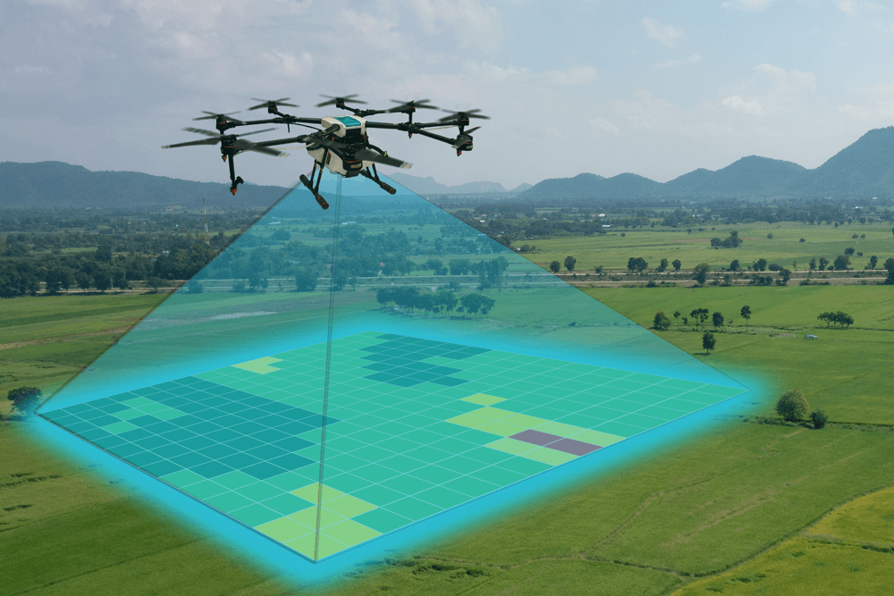 نقشه برداری هوایی توسط پهپاد