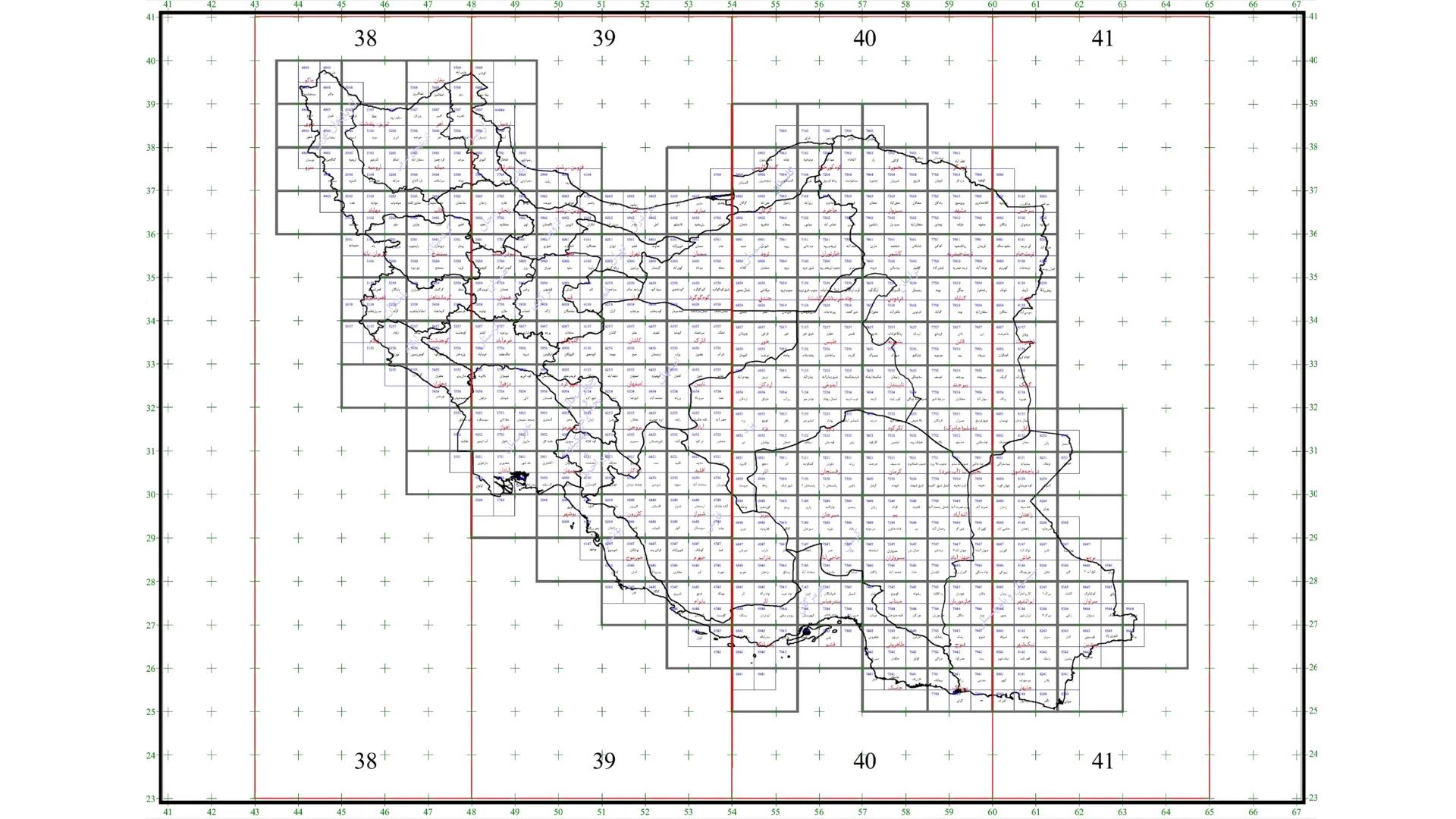 زون های ایران