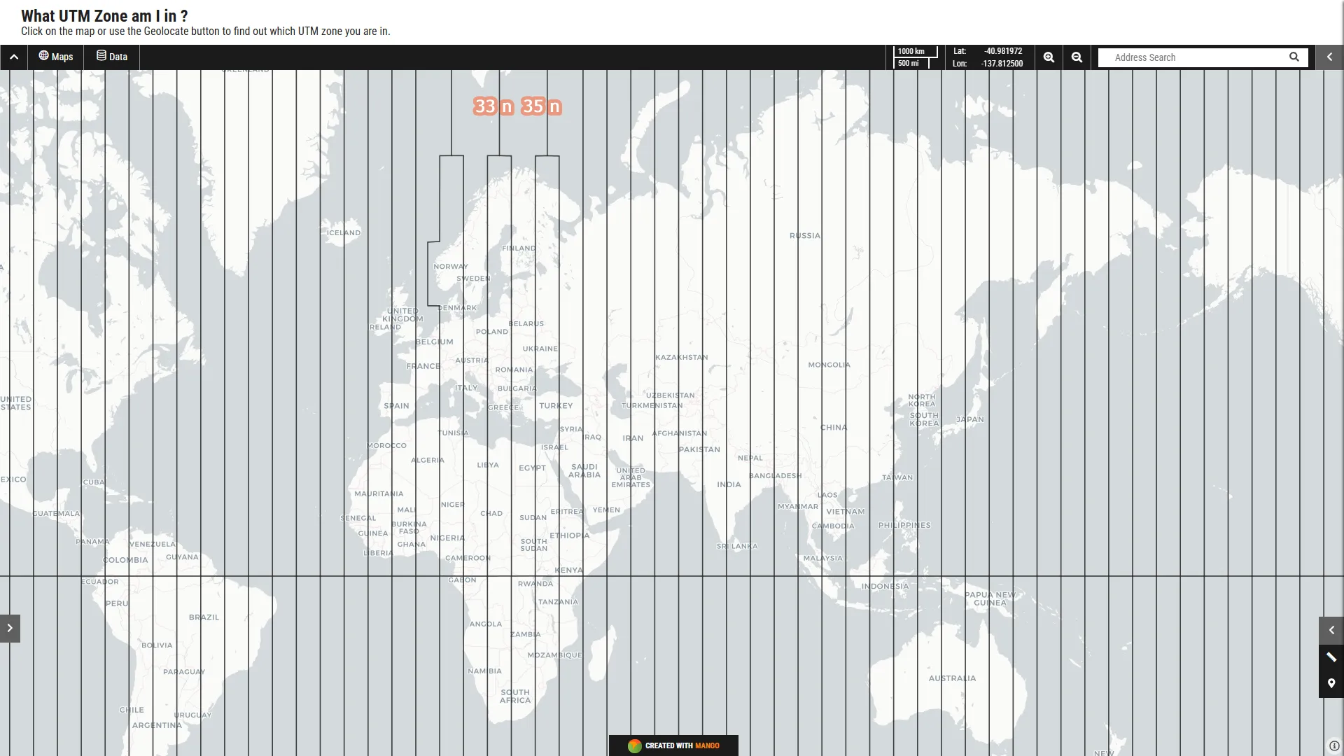 فضای نرم افزار mangomap 