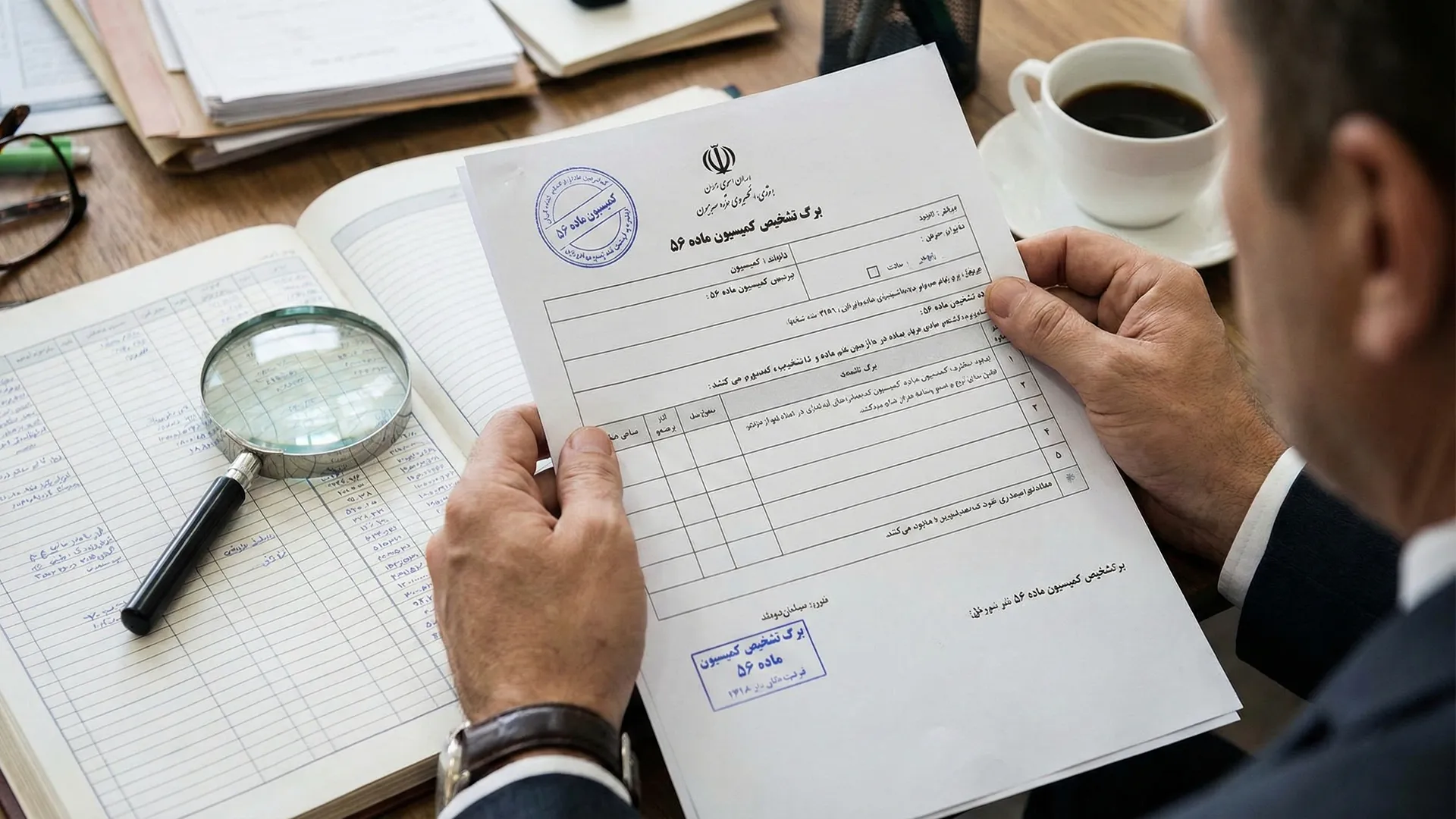 بررسی برگ تشخیص کمیسیون ماده ۵۶