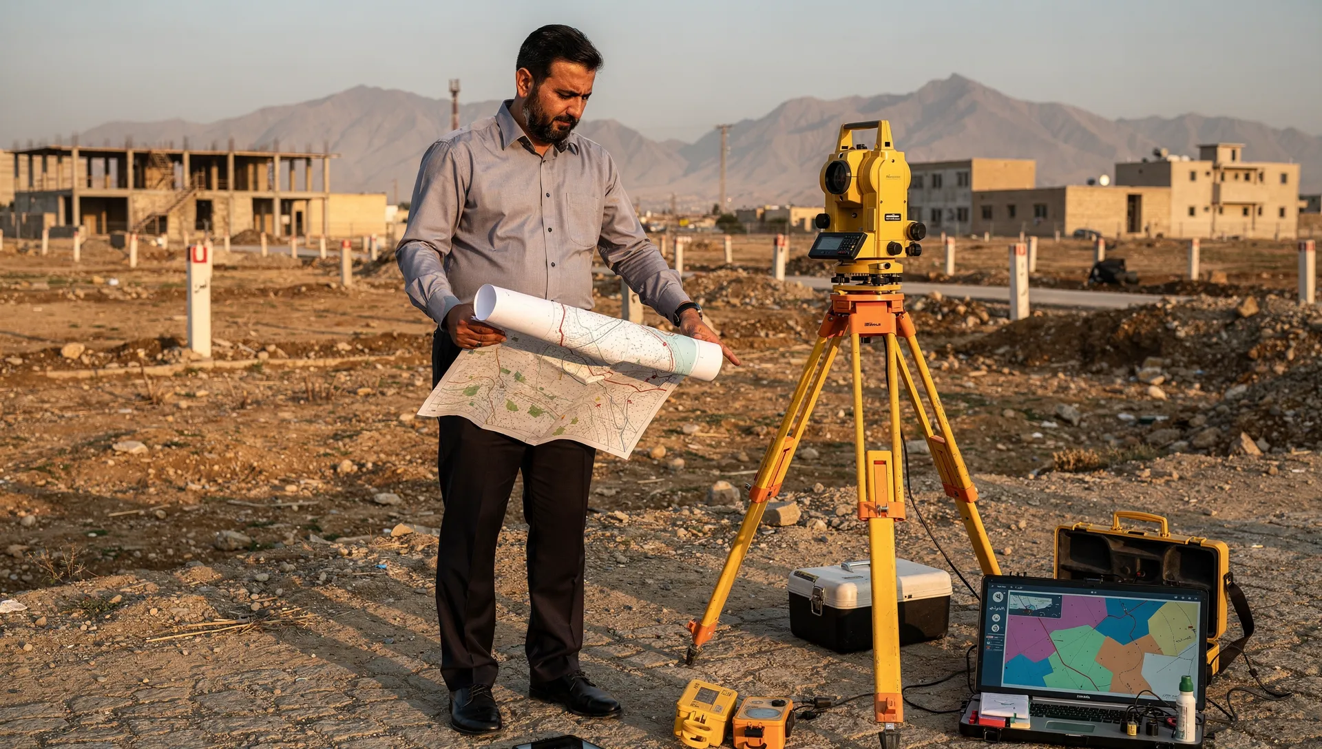 کارشناس نقشه برداری