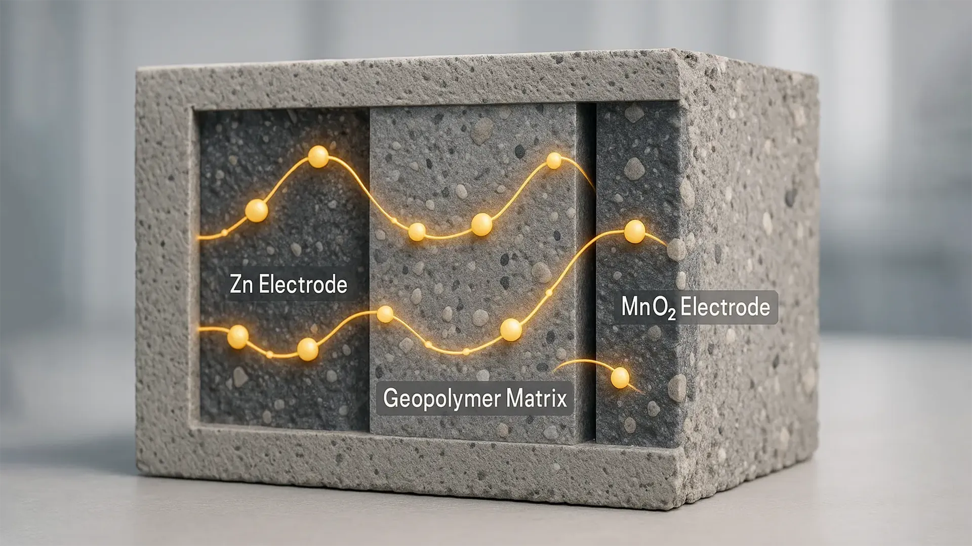 باتری سیمانی: آینده ذخیره‌سازی انرژی در ساختمان‌ها و جاده‌ها