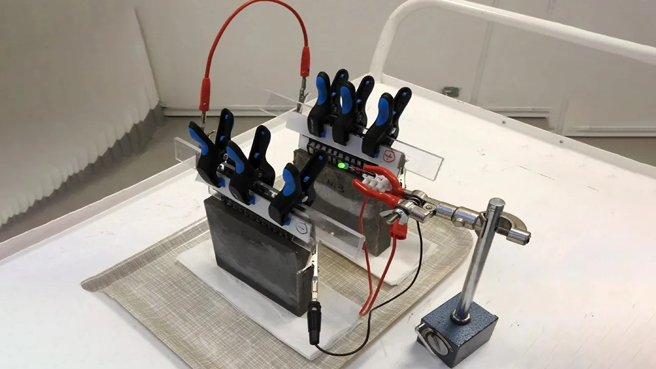 وسایل کار باتری سیمانی