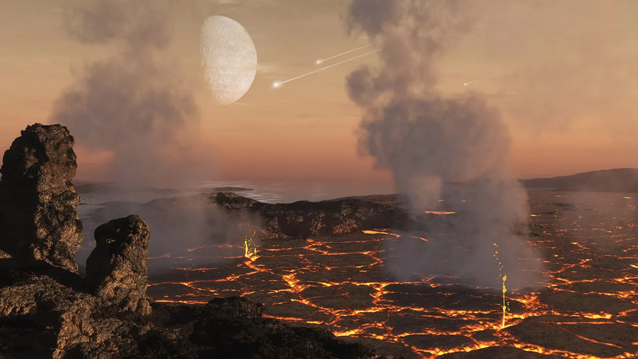 نقش آتشفشان ها در تشکیل زمین قابل سکونت