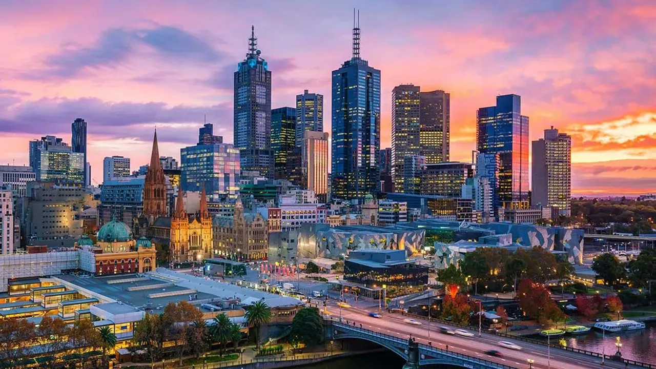شهر ملبورن استرالیا
