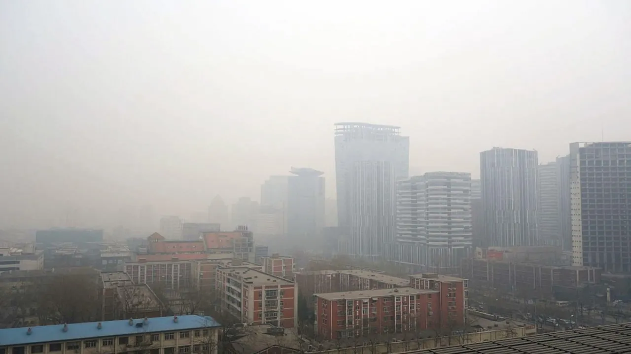 آلودگی هوا در شهرهای بزرگ