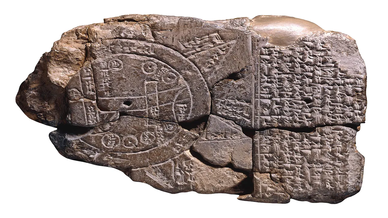 نقشه جهان بابلی