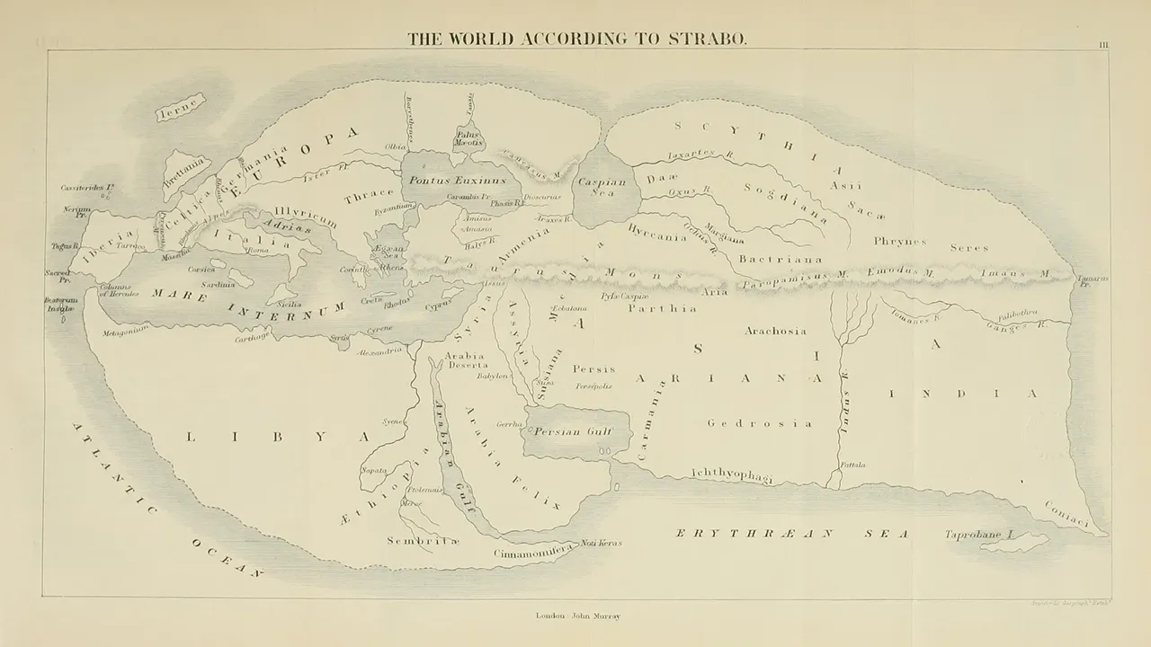 نقشه استرابو