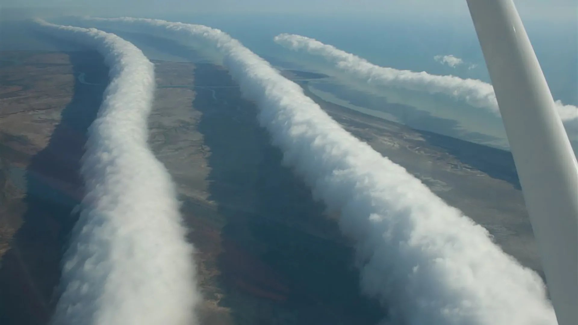 ابرهای صبحگاهی در استرالیا