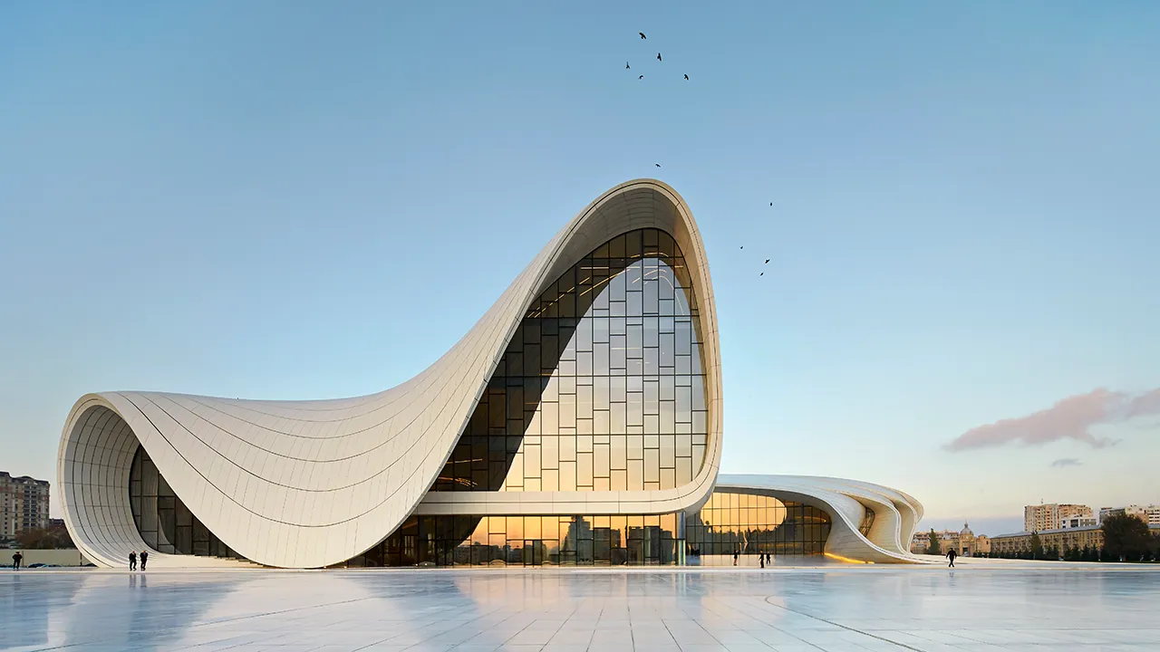 تصویر یک پروژه معماری در خارج از کشور (اثر zaha hadid)