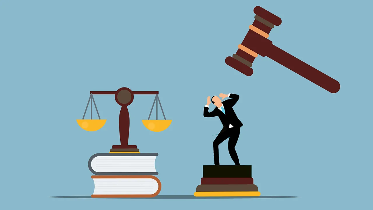 نمادی از چالش های حقوقی