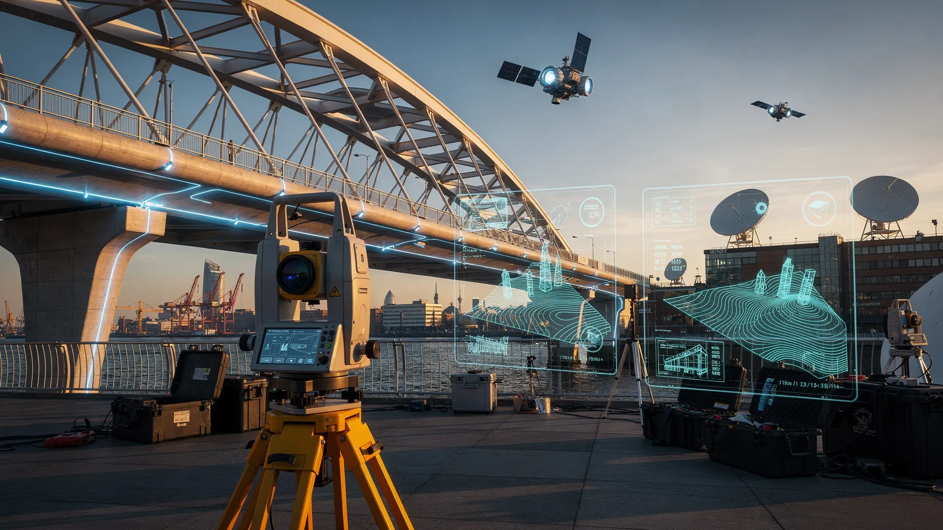 بازدید از فناوری‌های نوین پروژه‌های ژئودزی در آلمان