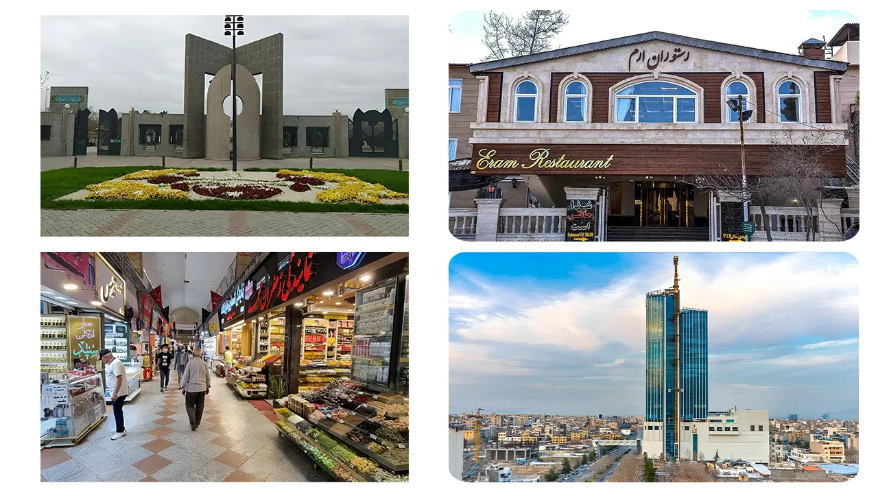 امکانات شهری مشهد