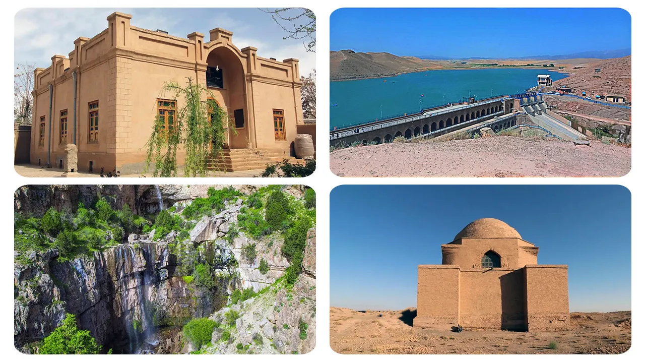 جاهای دیدنی شهرستان فریمان